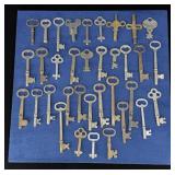 Collection Of Antique Keys