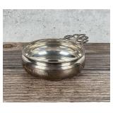 Cartier Sterling Silver Wine Tester Porringer
