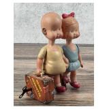 Henry & Henrietta Travelers Celluloid Wind Up Toy