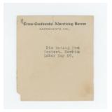 Pie Eating Contest Rawhide NV 1909 Photo Negative