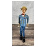 Carved Folk Art Marionette Puppet