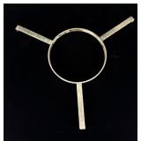 Cartier Sterling Silver Chafing Dish Holder