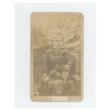Kemp & Coleman Bodie California Child CDV Portrait