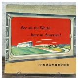 1950 Greyhound Bus Brochure