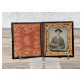 Carpenter Occupational Tintype Photo