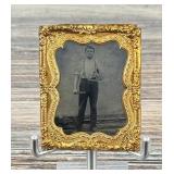 Butcher Occupational Tintype Photo