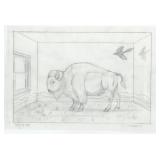 Monte Dolack No Room To Roam Poster Study