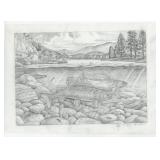 Monte Dolack Montana Grayling Study