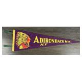 Adirondack Mountains New York Souvenir Pennant