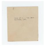 Rawhide Nevada Ghost Town Photo Negative