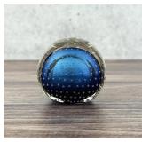 Murano Controlled Bubble Glass Paperweight
