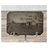 Chicago Store Frontier Tintype Photo
