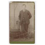 HB Calfee Montana Young Man Studio Portrait