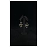 Sterling Silver Peridot Earrings