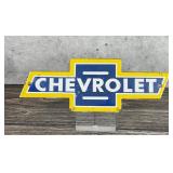 Porcelain Chevrolet Emblem Sign