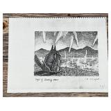 Monte Dolack Night Of Shooting Stars Study