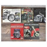 Group Of Harley Davidson Books