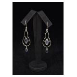 Sterling Silver Amethyst Earrings