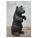Cast Iron Bear Still Bank
