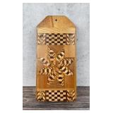 Hardwood Inlaid Knife Block