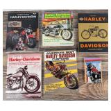 Group Of Harley Davidson Books