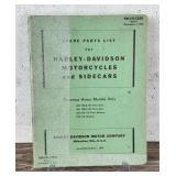 US Army TM 10 1350 Harley Davidson Spare Parts