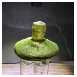 Time of Christ Ancient Roman Green Bottle