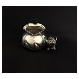 Derby Mouse Silverplate Toothpick Holder