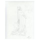 Monte Dolack Moonlight Rising Lithograph Study