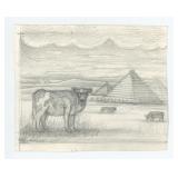 Monte Dolack Points Of Interest Lithograph Study