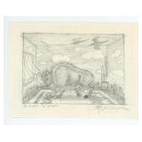 Monte Dolack No Room To Roam Poster Study