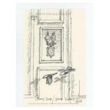 Monte Dolack Original Pen & Ink Drawing