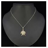 Sterling Silver Sea Turtle Necklace
