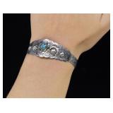 Navajo Turquoise Trading Post Bracelet