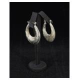 Navajo Sterling Silver Earrings