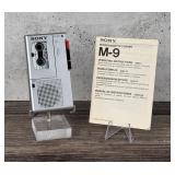 Sony M-9 Microcassette-Corder
