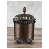 Hammered Copper Ice Bucket