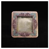 Art Nouveau Sterling Enamel Picture Frame