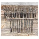 Civil War Era Large Collection of Flatware