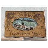 Yellowstone Park Souvenir Postcard Album