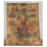 Yellowstone Park Souvenir Leather Book Cover