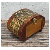 CW Pickets Folk Art Jewelry Box