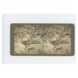 Funeral Mountains CA Gold Mining Stereoview