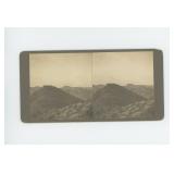 Funeral Mountains CA Gold Mining Stereoview