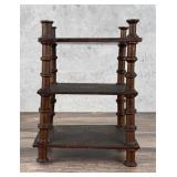 Folk Art Spool Shelf