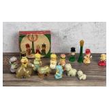 Collection of Gurley Novelty Christmas Candles