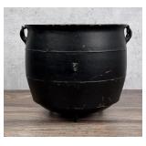 Three Legged Cast Iron Kettle Pot Cauldron