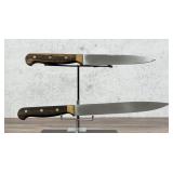 Pair of Antique Kitchen Chefs Knives
