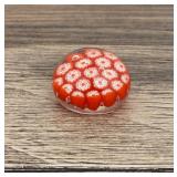 Millefiori Art Glass Paperweight