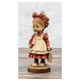 Anri Sarah Kay Off to School Carved Figure